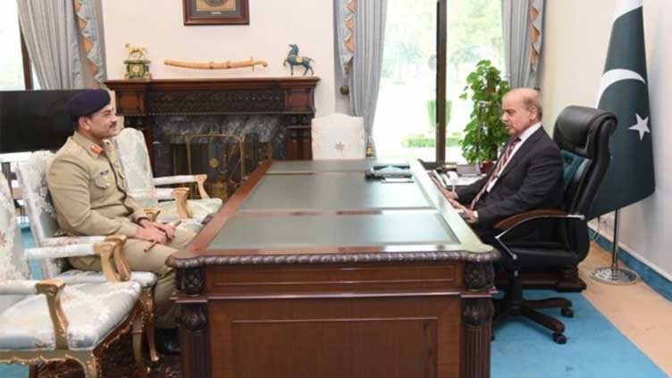 Army chief, ISI DG call on PM Shehbaz