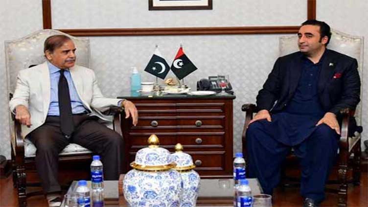 Bilawal meets PM Shahbaz, discusses political situation 